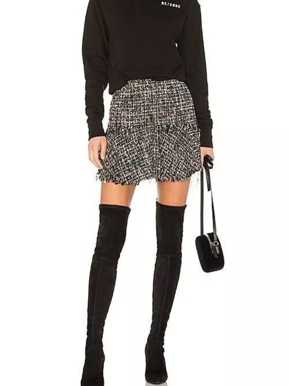 LPA mini skirt with confetti detailing Size L